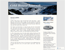 Tablet Screenshot of coldhousejournal.com